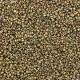 Miyuki seed beads 15/0 - Opaque picasso brown 15-4517